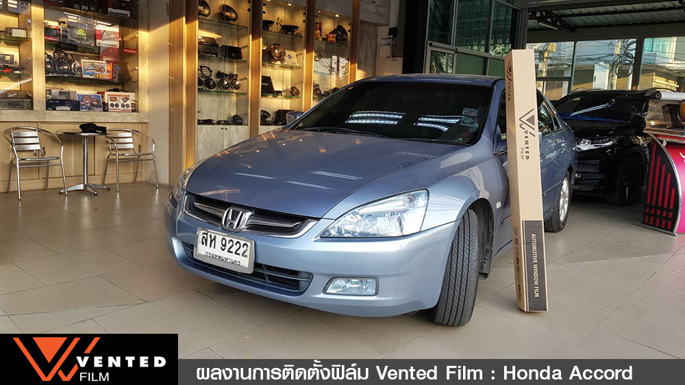 งานติดตั้งรถยนต์ honda accord 02