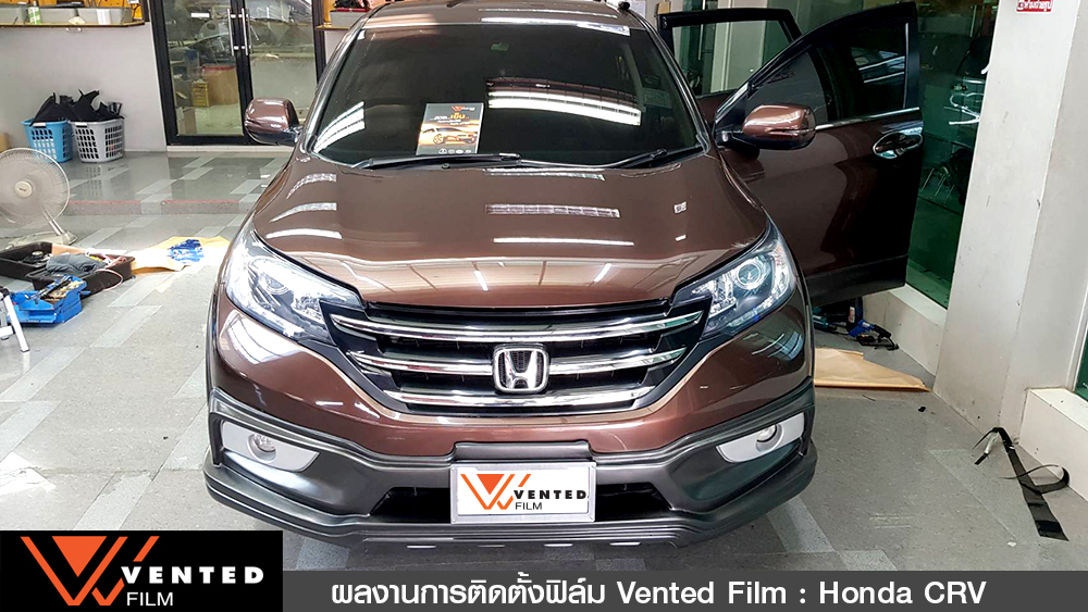 ติดตั้งฟิล์ม honda crv 01 01