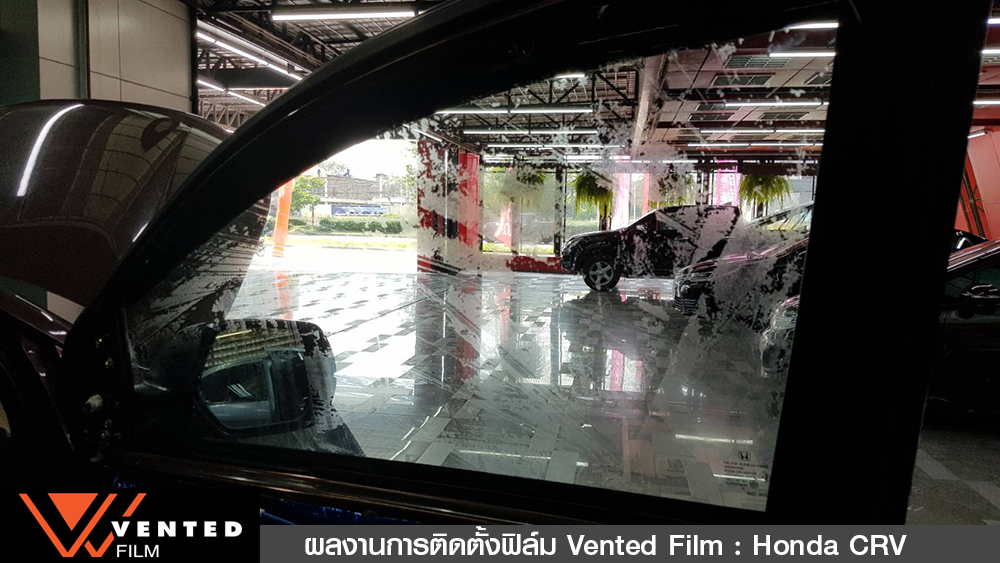 ติดตั้งฟิล์ม honda crv 01 10