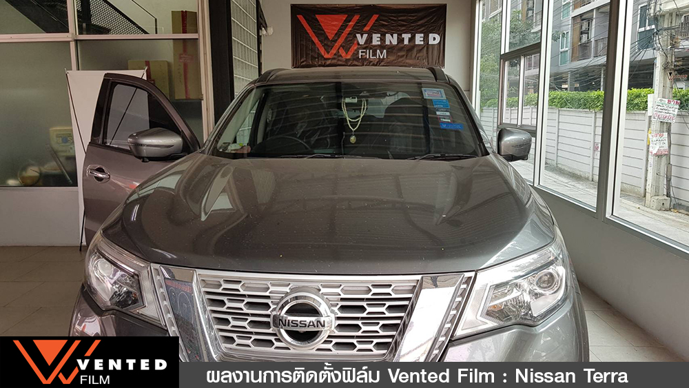 งานติดตั้งฟิล์มรถยนต์ Nissan Terra 03