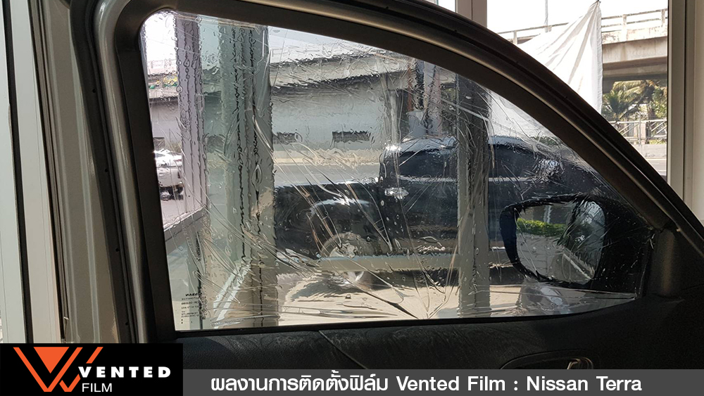 งานติดตั้งฟิล์มรถยนต์ Nissan Terra 07